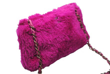 Load image into Gallery viewer, CHANEL シャネル ショルダーバッグ チェーンショルダー ココマーク 6番台 ピンク ファー ゴールド金具 良品 中古 59213