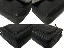 Load image into Gallery viewer, CHANEL シャネル ショルダーバッグ ミニマトラッセ 17CM 1番台 ココマーク ブラック ラムスキン ゴールド金具 美品 中古 59252