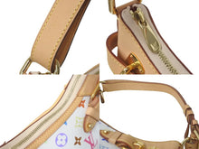Load image into Gallery viewer, 極美品 LOUIS VUITTON ルイヴィトン ショルダーバッグ グレタ M40195 モノグラムマルチカラー ホワイト 中古 59298