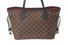 Load image into Gallery viewer, 極美品 LOUIS VUITTON ルイ ヴィトン トートバッグ ネヴァーフルPM N41359 ダミエエベヌキャンバス ブラウン 中古 59301