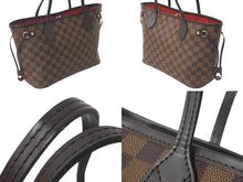 Load image into Gallery viewer, 極美品 LOUIS VUITTON ルイ ヴィトン トートバッグ ネヴァーフルPM N41359 ダミエエベヌキャンバス ブラウン 中古 59301