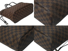 Load image into Gallery viewer, 極美品 LOUIS VUITTON ルイ ヴィトン トートバッグ ネヴァーフルPM N41359 ダミエエベヌキャンバス ブラウン 中古 59301