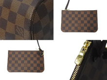 Load image into Gallery viewer, 極美品 LOUIS VUITTON ルイ ヴィトン トートバッグ ネヴァーフルPM N41359 ダミエエベヌキャンバス ブラウン 中古 59301