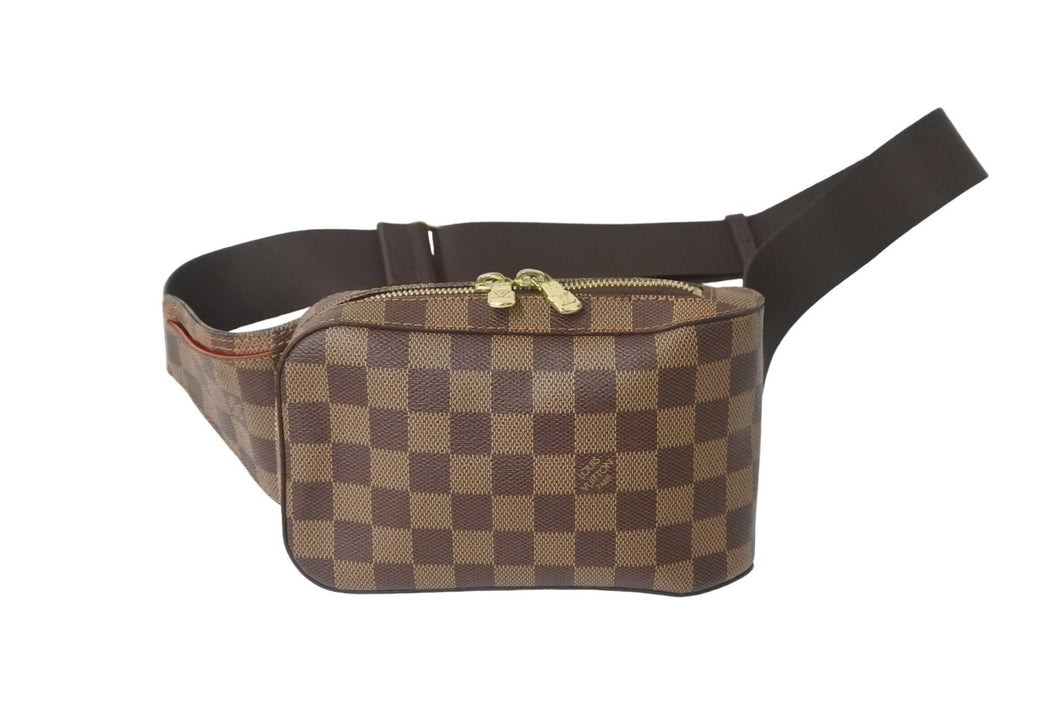 LOUIS VUITTON ルイヴィトン ショルダーバッグ ジェロニモス ダミエキャンバス ブラウン N51994 美品 中古 59303
