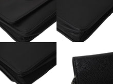 Load image into Gallery viewer, 極美品 CHANEL シャネル チェーン ウォレット ショルダーバッグ 17番台 キャビアスキン ブラック シルバー金具 中古 59305