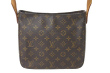 Load image into Gallery viewer, LOUIS VUITTON ルイヴィトン モノグラム ルーピングMM ショルダーバッグ ワンショルダー ブラウン ロゴ M51146 美品 中古 59309