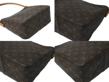 Load image into Gallery viewer, LOUIS VUITTON ルイヴィトン モノグラム ルーピングMM ショルダーバッグ ワンショルダー ブラウン ロゴ M51146 美品 中古 59309