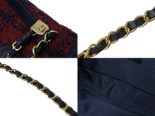 Load image into Gallery viewer, CHANEL シャネル ショルダーバッグ スモール トップハンドル フラップバッグ ツイード AS3653 B0945 NK305 美品 中古 59323
