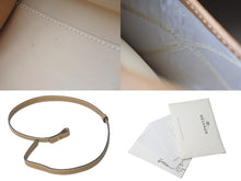 Load image into Gallery viewer, 極美品 デルヴォー ハンドバッグ ブリヨン ミニ ベージュ ブラウン キャンバス ゴールド金具 中古 59326