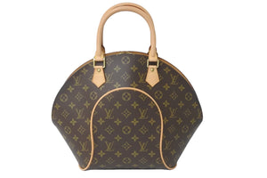LOUIS VUITTON ルイヴィトン ハンドバッグ バテニョール エリプスMM モノグラムキャンバス ブラウン M51126 美品 中古 59328