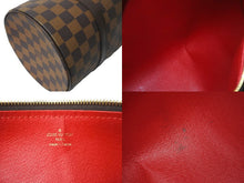 Load image into Gallery viewer, LOUIS VUITTON ルイヴィトン ハンドバッグ パピオン30 ダミエキャンバス 親子ポーチ付き ブラウン N51303 美品 中古 59332