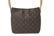 Load image into Gallery viewer, LOUIS VUITTON ルイヴィトン ショルダーバッグ ワンショルダー ルーピングMM M51146 モノグラム ブラウン 美品 中古 59339