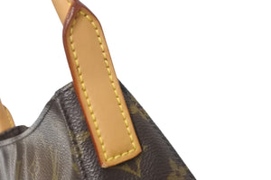 LOUIS VUITTON ルイヴィトン モノグラム ルーピングMM ショルダーバッグ ワンショルダー ブラウン ロゴ M51146 美品 中古 59357