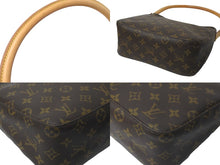 Load image into Gallery viewer, LOUIS VUITTON ルイヴィトン モノグラム ルーピングMM ショルダーバッグ ワンショルダー ブラウン ロゴ M51146 美品 中古 59357