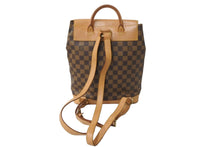 Load image into Gallery viewer, LOUIS VUITTON ルイヴィトン ダミエ アルルカン 100周年記念限定 バックパック ロゴ ブラウン N99038 良品 中古 59358
