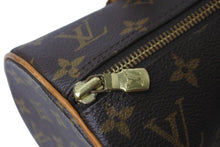 Load image into Gallery viewer, LOUIS VUITTON ルイヴィトン モノグラム パピヨン30 ハンドバッグ ブラウン PVC ヌメ革 M51385 良品 中古 59369