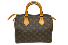 Load image into Gallery viewer, LOUIS VUITTON ルイヴィトン ハンドバッグ スピーディ25 モノグラム M41528 ブラウン 中古 59374