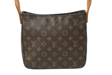 Load image into Gallery viewer, 極美品 LOUIS VUITTON ルイヴィトン モノグラム ルーピングMM ショルダーバッグ ワンショルダー ブラウン M51146 中古 59375