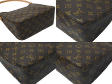 Load image into Gallery viewer, 極美品 LOUIS VUITTON ルイヴィトン モノグラム ルーピングMM ショルダーバッグ ワンショルダー ブラウン M51146 中古 59375
