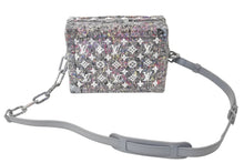 Load image into Gallery viewer, 新品同様 LOUIS VUITTON ルイヴィトン ヴァージル リサイクル ツイード ソフトトランク ショルダーバッグ グレー M58741 中古 59380