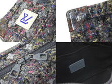 Load image into Gallery viewer, 新品同様 LOUIS VUITTON ルイヴィトン ヴァージル リサイクル ツイード ソフトトランク ショルダーバッグ グレー M58741 中古 59380