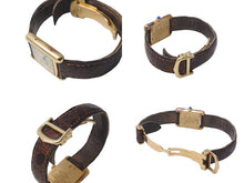 Load image into Gallery viewer, Cartier カルティエ マストタンク ヴェルメイユ SM 腕時計 尾錠 クォーツ シルバー925 ゴールド加工 中古 59387