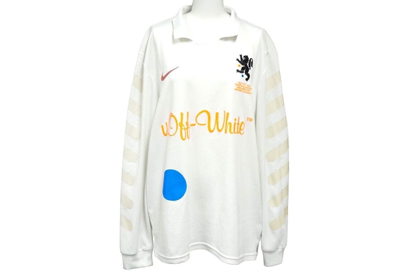 NIKE × Off White ナイキ × オフホワイト  長袖シャツ Nike X Off-White NRG Jersey ナイキ オフホワイト コラボ 長袖