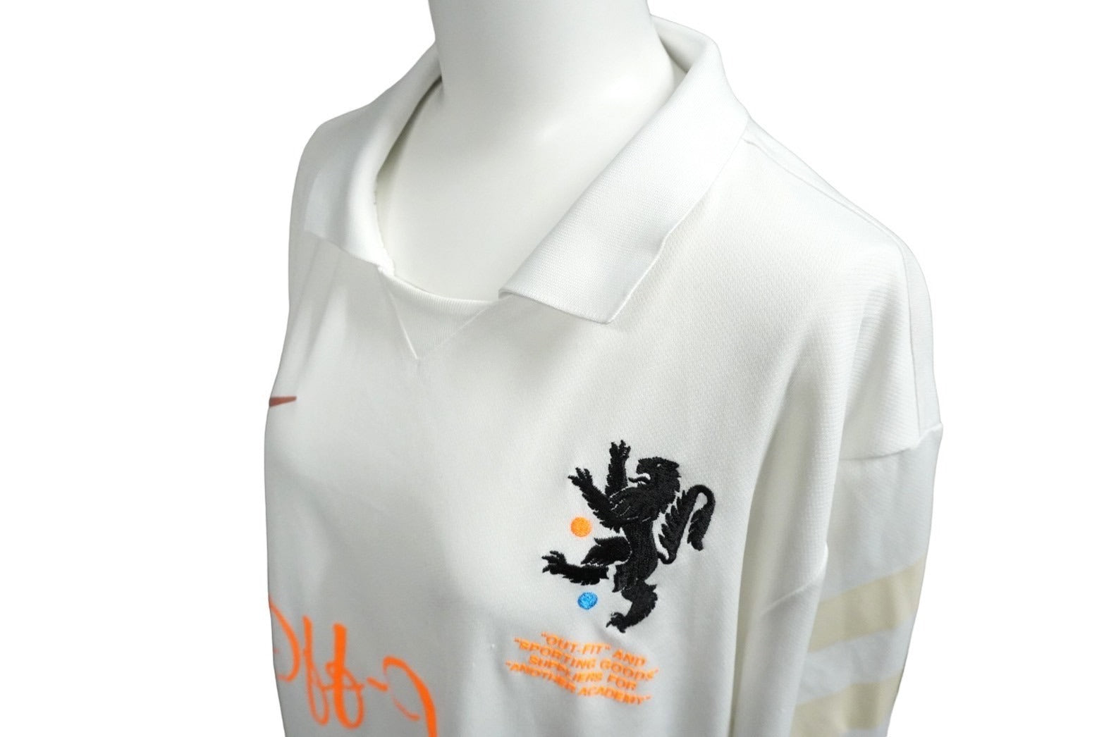 NIKE × Off White ナイキ × オフホワイト  長袖シャツ NIKE × Off White ナイキ × オフホワイト サッカー 長袖Tシャツ