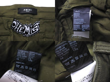 画像をギャラリービューアに読み込む, AMIRI アミリ カーゴパンツ スターパッチ フェード加工 30 コットンポリエステル かなり牛革 美品 中古 59402 