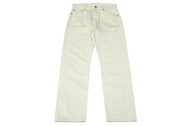 ESSENTIALS エッセンシャルズ 5ポケットジーンズ FEAR OF GOD アイボリー コットン 30 130BT234111F 美品 中古 59404