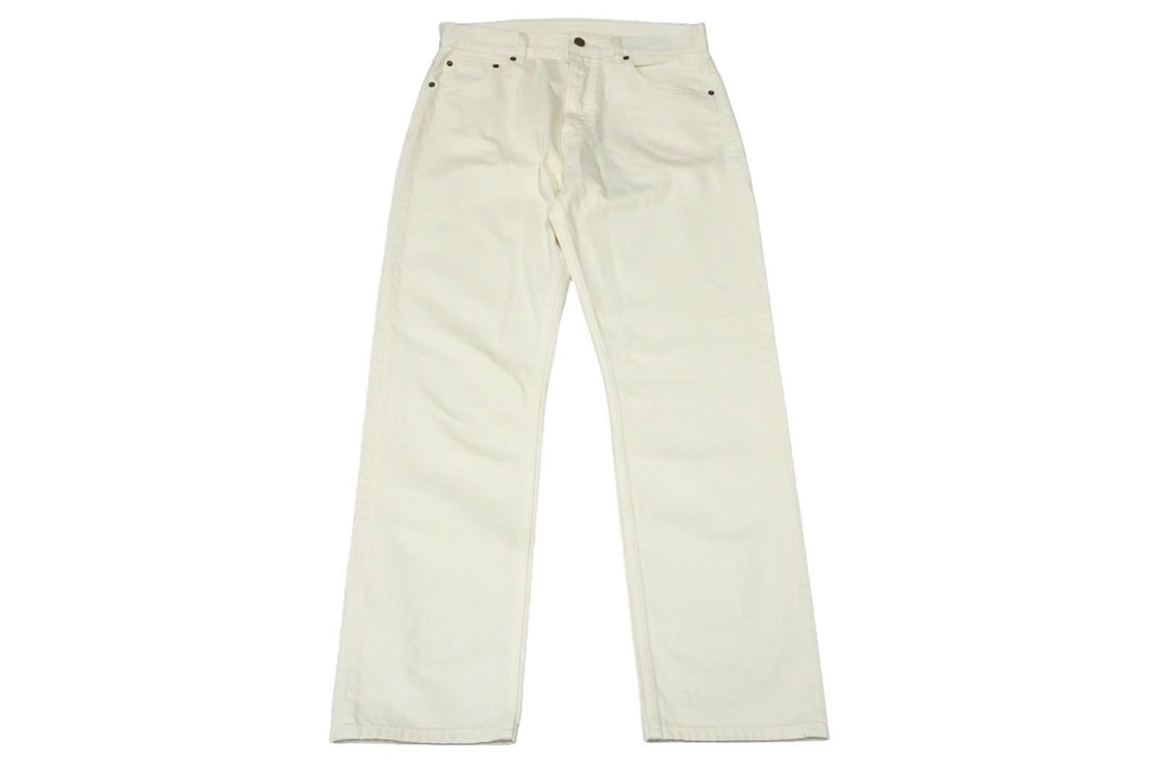 ESSENTIALS エッセンシャルズ 5ポケットジーンズ FEAR OF GOD アイボリー コットン 30 130BT234111F 美品 中古 59404