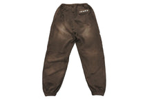 Load image into Gallery viewer, 極美品 RIVINGTON roi Rebis123 リヴィントンロイレビス123 スエットパンツ テーパード ロゴプリント ブラウン サイズS 中古 59410