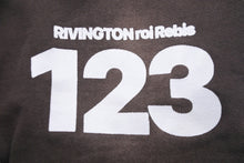 Load image into Gallery viewer, 極美品 RIVINGTON roi Rebis123 リヴィントンロイレビス123 スエットパンツ テーパード ロゴプリント ブラウン サイズS 中古 59410