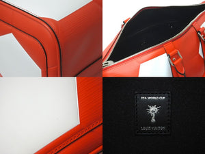 新品同様 LOUIS VUITTON ルイヴィトン ボストンバッグ M52121 キーポルバンドリエール50 2018FIFAワールドカップ レッド 中古 59434