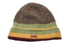 Load image into Gallery viewer, Christian Dior クリスチャンディオール ニットキャップ 帽子 DSK04005 ジョンガリアーノ カシミヤ ラスタカラー 美品 中古 59437