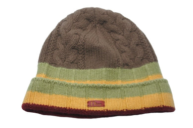 Christian Dior クリスチャンディオール ニットキャップ 帽子 DSK04005 ジョンガリアーノ カシミヤ ラスタカラー 美品 中古 59437