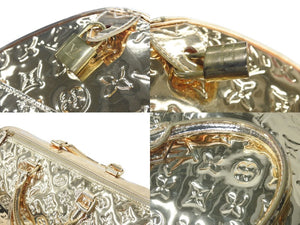 極美品 LOUISVUITTON ルイヴィトン ミロワール スピーディ30 モノグラム ゴールド ハンドバッグ M95272 中古 4c071268