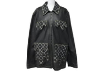 Load image into Gallery viewer, 新品同様 LOUIS VUITTON ルイヴィトン 22SS クレイジーミックスレザー ジャケット NIGO RM221M YOK HML04E サイズ52 中古 59466