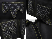 Load image into Gallery viewer, 新品同様 LOUIS VUITTON ルイヴィトン 22SS クレイジーミックスレザー ジャケット NIGO RM221M YOK HML04E サイズ52 中古 59466
