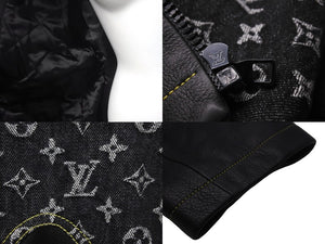 新品同様 LOUIS VUITTON ルイヴィトン 22SS クレイジーミックスレザー ジャケット NIGO RM221M YOK HML04E サイズ52 中古 59466