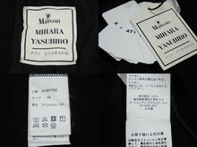 Load image into Gallery viewer, 新品未使用 Maison MIHARA YASUHIRO MMY ワイドバック トラックパンツ ブラック ポリエステル A12PT592 中古 59493