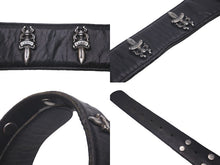 Load image into Gallery viewer, CHROME HEARTS クロムハーツ ベルト STRAP No5 DGGR #5ダガーローデット バックル シルバー 中古 59501