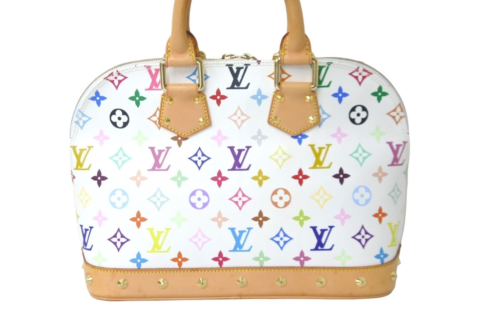 LOUIS VUITTON ルイヴィトン 村上隆 ハンドバッグ アルマ M92647