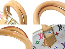 Load image into Gallery viewer, LOUIS VUITTON ルイヴィトン 村上隆 ハンドバッグ アルマ M92647 モノグラムマルチ ブロン ホワイト 美品 中古 59540