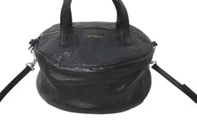 Load image into Gallery viewer, BALENCIAGA バレンシアガ ショルダーバッグ エアホーボー 2WAY ブラック レザー 466844 シルバー金具 美品 中古 59541