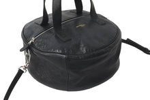 Load image into Gallery viewer, BALENCIAGA バレンシアガ ショルダーバッグ エアホーボー 2WAY ブラック レザー 466844 シルバー金具 美品 中古 59541