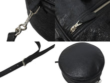 Load image into Gallery viewer, BALENCIAGA バレンシアガ ショルダーバッグ エアホーボー 2WAY ブラック レザー 466844 シルバー金具 美品 中古 59541
