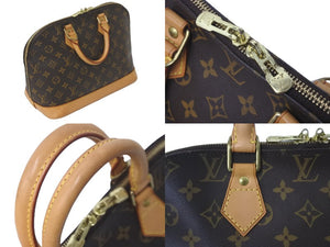 LOUIS VUITTON ルイヴィトン ハンドバッグ アルマPM M51130 モノグラム ブラウン 美品 中古 59558