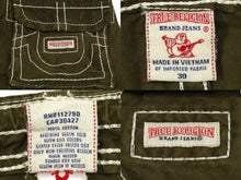 Load image into Gallery viewer, TRUE RELIGION トゥルーレリジョン カットオフ カーゴショートパンツ カーキ コットン サイズ30 美品 中古 59572