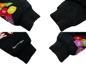 Supreme シュプリーム × Mitchell&amp;Ness ミッチェルアンドネス コラボ スキットルズバーシティジャケット 黒 美品 中古 59583 